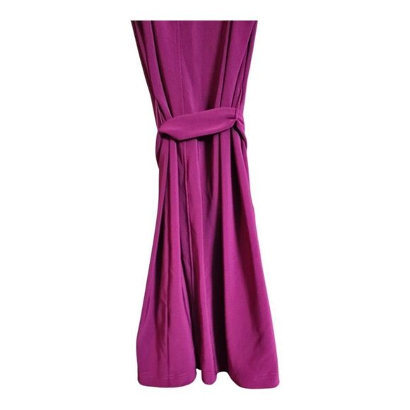 SOLD!!! BOSTON PROPER Beyond Travel Sleeveless Dress Acai Berry - Size Medium - Picture 7 of 10